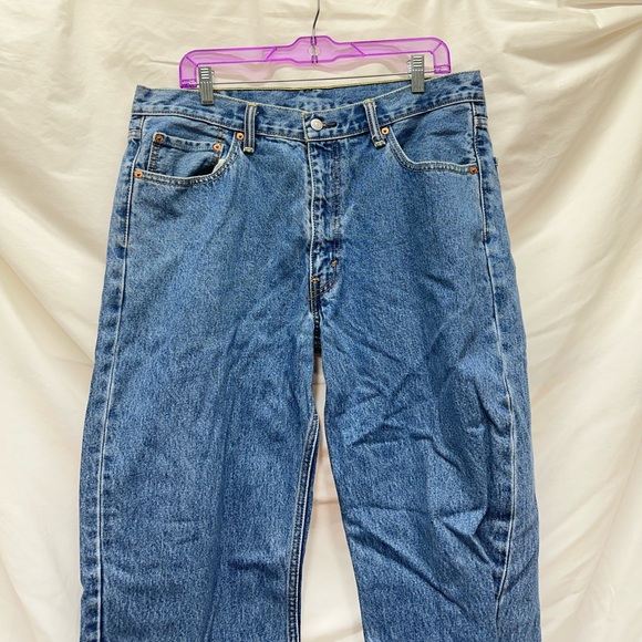 Levi’s 550 Blue Jeans Size 36/30 - Picture 2 of 9